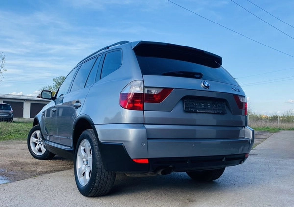 BMW X3 cena 31900 przebieg: 170896, rok produkcji 2008 z Kutno małe 277